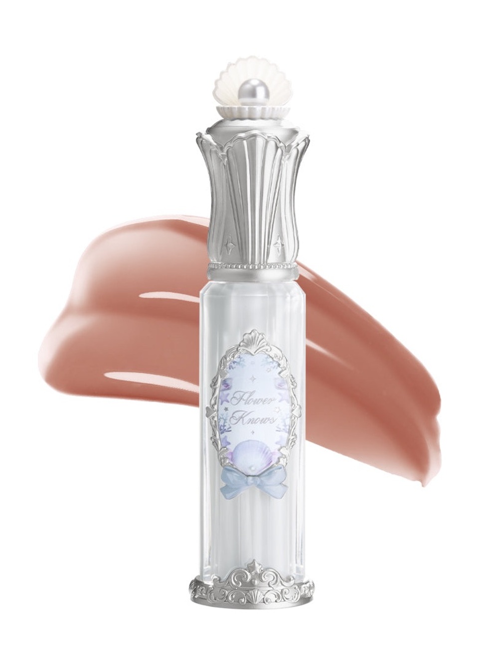 💕B12 X Flower Knows Shell's Jewel Collection lip glaze -P08